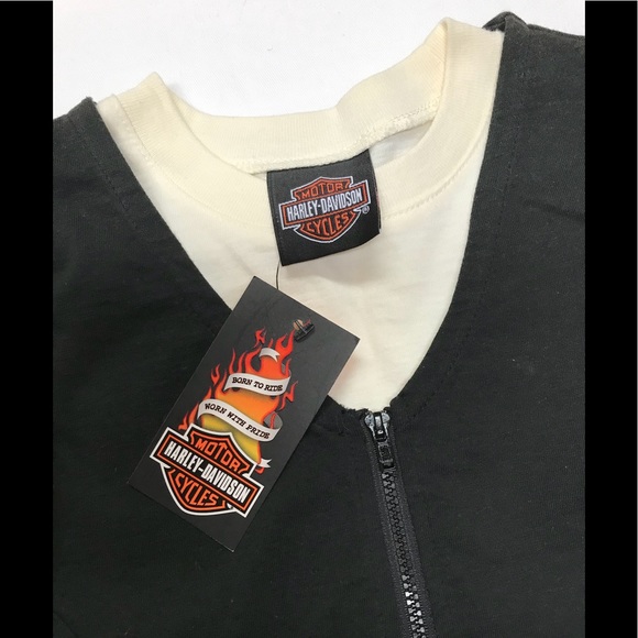 Harley-Davidson girls vest and top - Picture 1 of 5